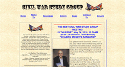 Desktop Screenshot of civilwarstudygroup.org